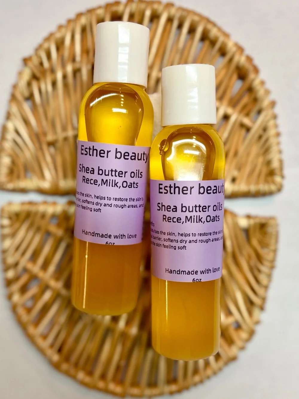 Shea Butter Body Oil - Golden Yellow